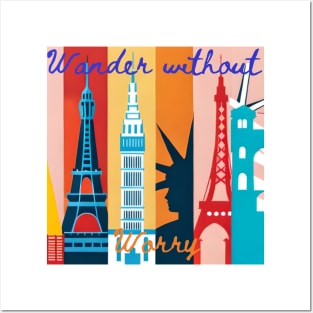 Wander Without Worry Posters and Art